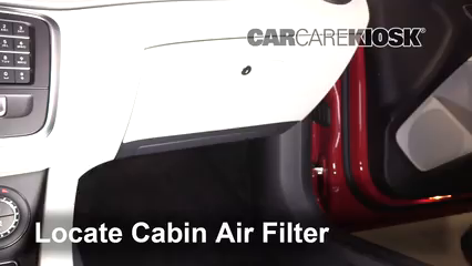 2018 Mercedes-Benz CLA250 4Matic 2.0L 4 Cyl. Turbo Air Filter (Cabin) Replace